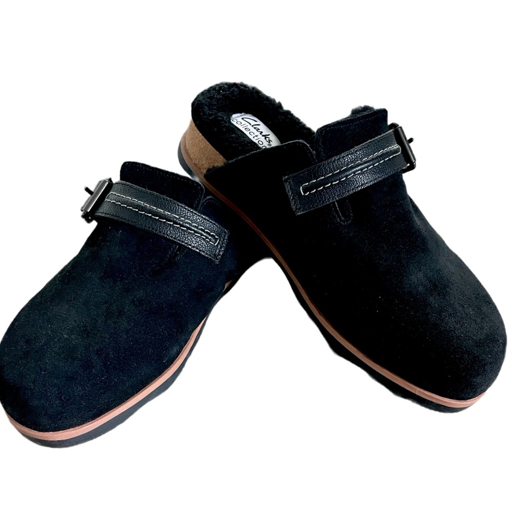 NEW Clarks Women's Brynn Slide Clog Mules 9.5M